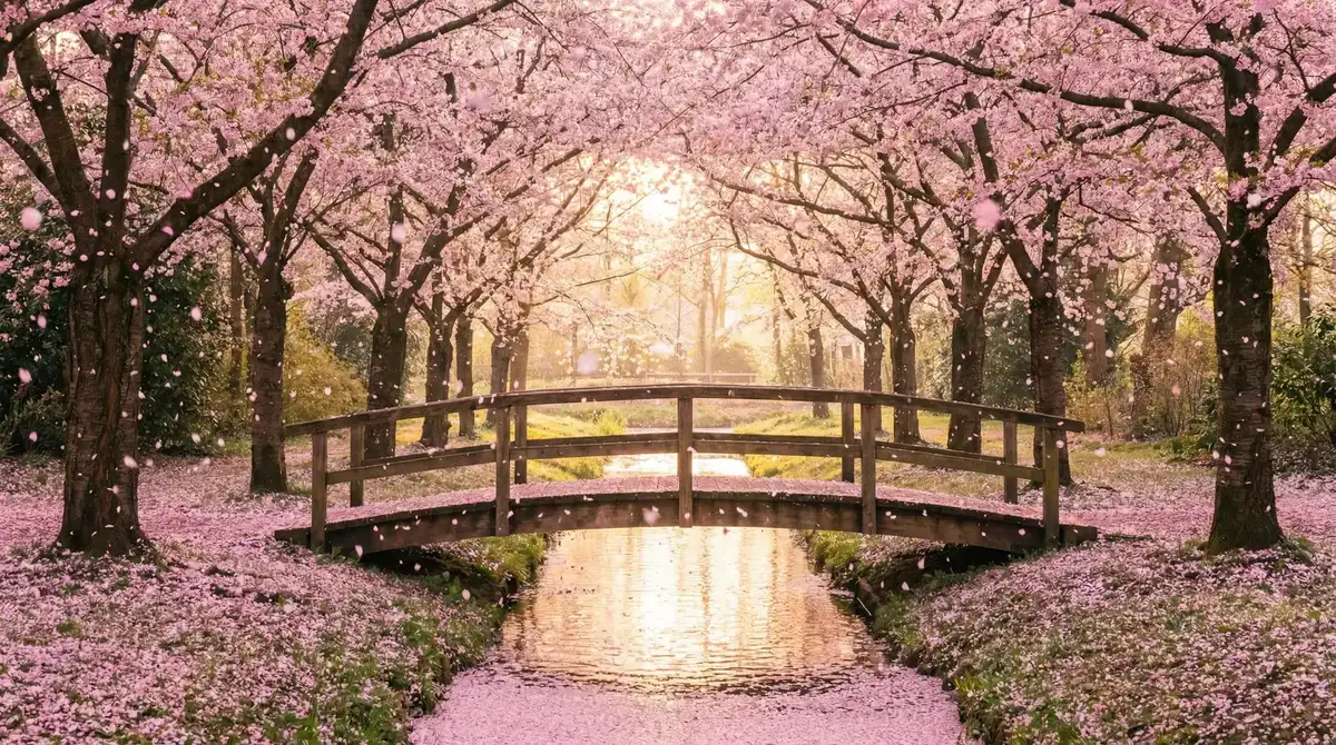 樱花桥畔 - 草榴社區_四色网站 唯美风景